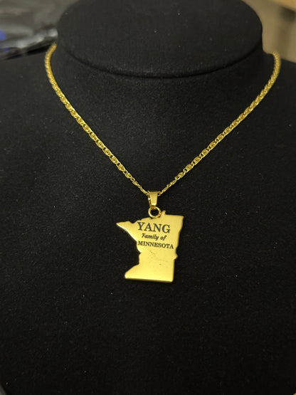 Yang Family of Minnesota Necklace