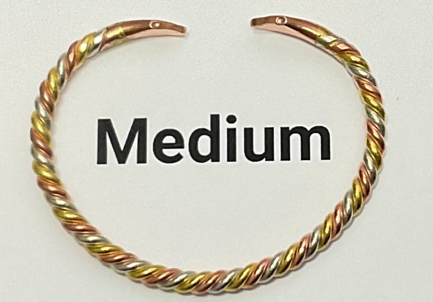 3 Color Mix - Copper Bracelet