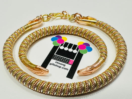 3 Color momo - Copper Bracelet